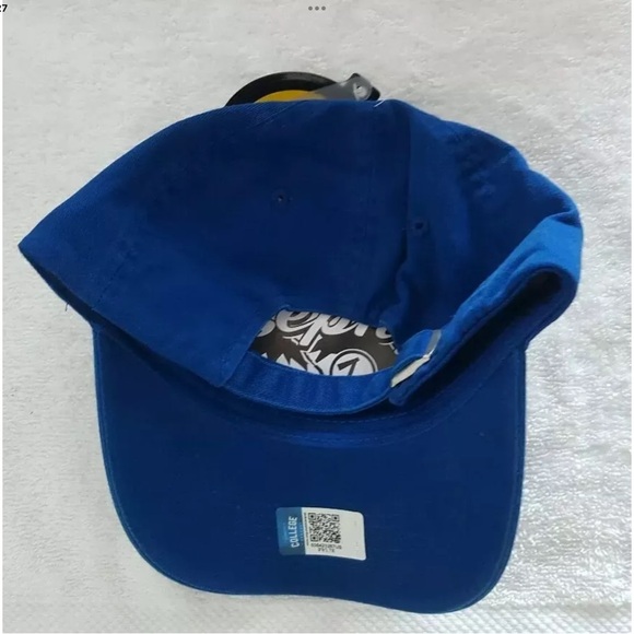 Kentucky Wildcats Women's Hat White Sequin Logo Blue Soft Adjustable Strap New - Picture 2 of 3